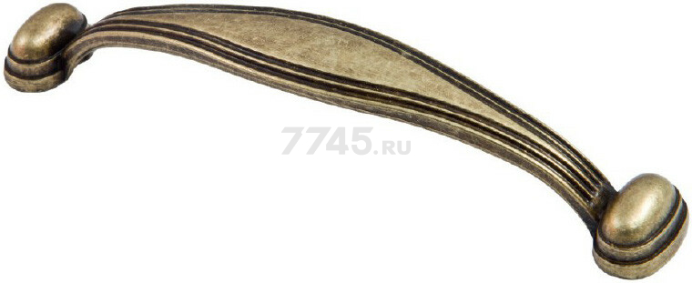 Ручка мебельная скоба АKS UR10-96 старое золото (23531)